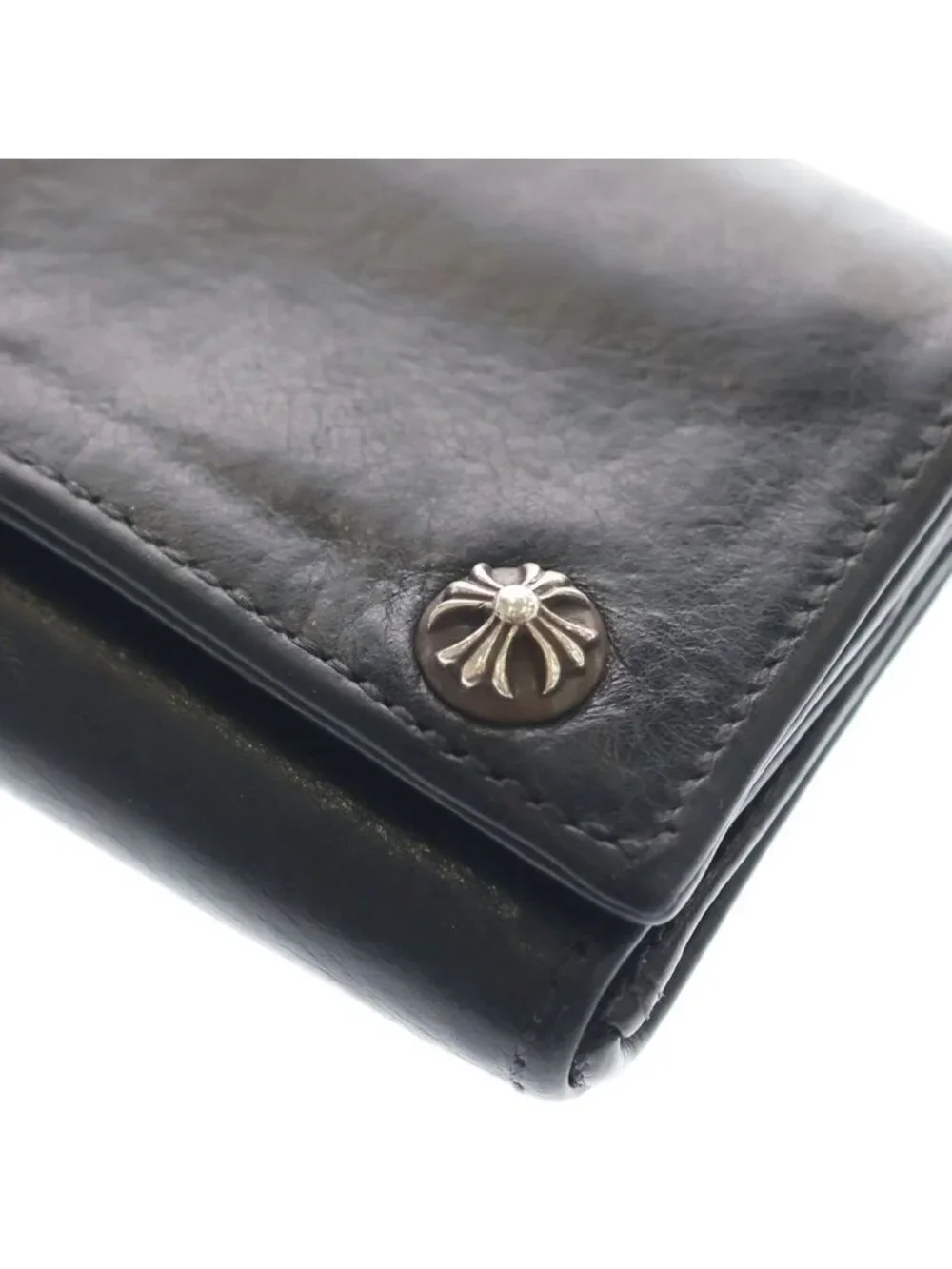 Chrome Hearts Cross Ball Button Wallet